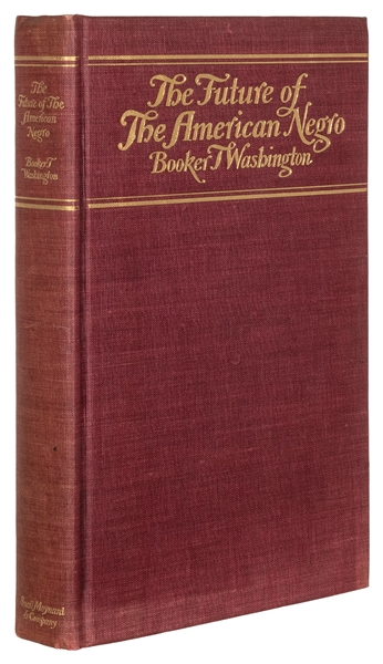  WASHINGTON, Booker T. (1856-1915). The Future of the Americ...