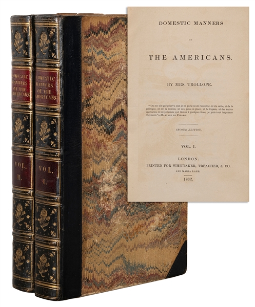  TROLLOPE, Frances (1779-1863). Domestic Manners of the Amer...