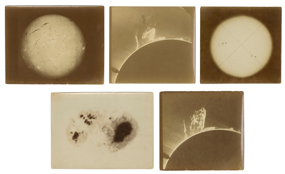  [SCIENTIFIC PHOTOGRAPHY]. [EVERSHED, John (1864-1956)]. A g...