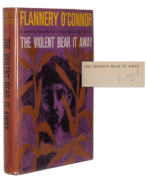  [McMURTRY, Larry (1936-2021), his copy]. O’CONNOR, Flannery...