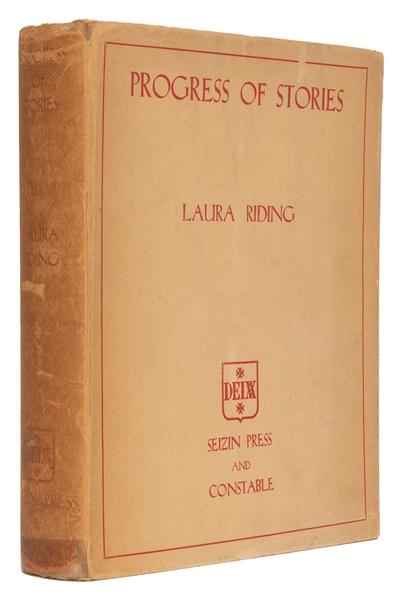  [McMURTRY, Larry (1936-2021), his copy]. RIDING, Laura (190...