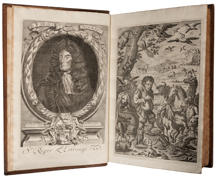  [AESOP (d. 564 BCE)]. L’ESTRANGE, Roger, Sir (1616-1704). F...