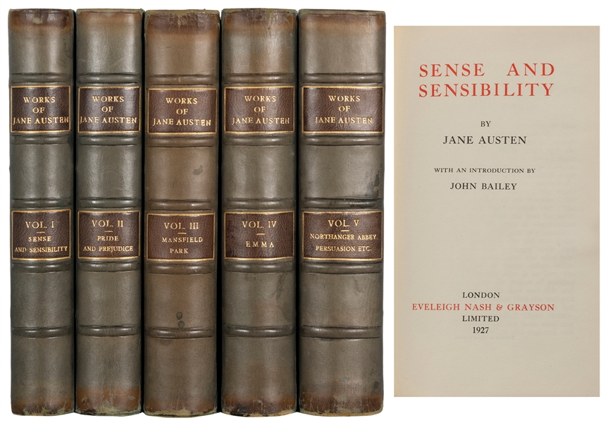  AUSTEN, Jane (1775-1817). The Works of… With an introductio...