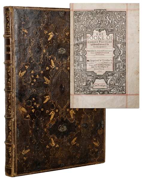  [BOOK OF COMMON PRAYER, in English]. The Booke of Common Pr...