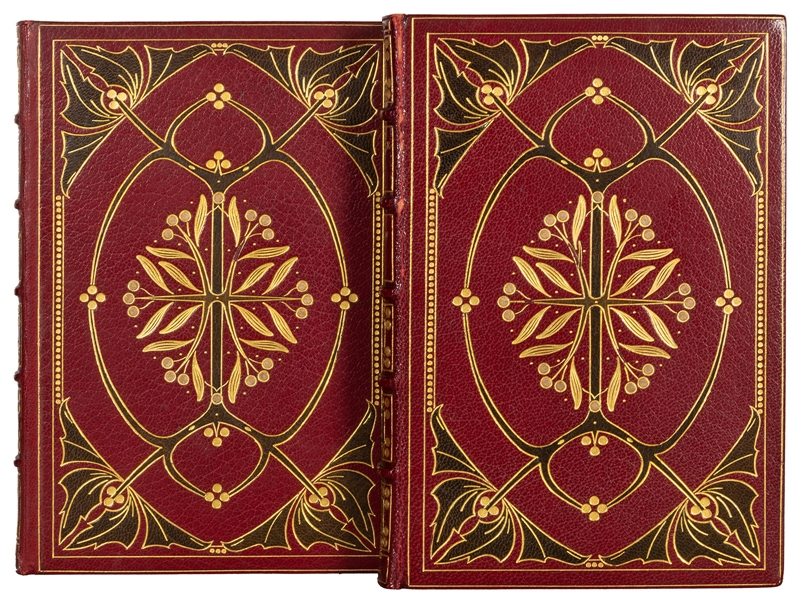  [BINDINGS]. IRVING, Washington (1783-1859). Old Christmas [...