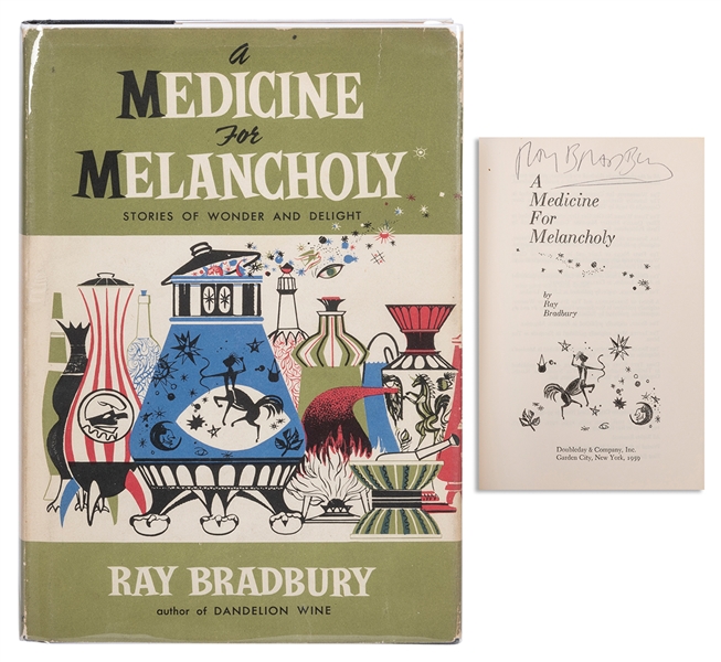  BRADBURY, Ray (1920-2012). A Medicine for Melancholy. Garde...