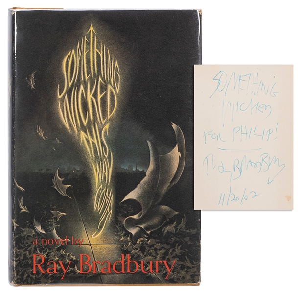  BRADBURY, Ray (1920-2012). Something Wicked This Way Comes....