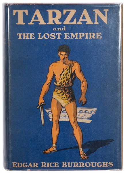  BURROUGHS, Edgar Rice (1875-1950). Tarzan and the Lost Empi...