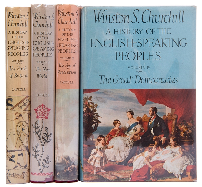  CHURCHILL, Winston S. (1874-1965). A History of the English...