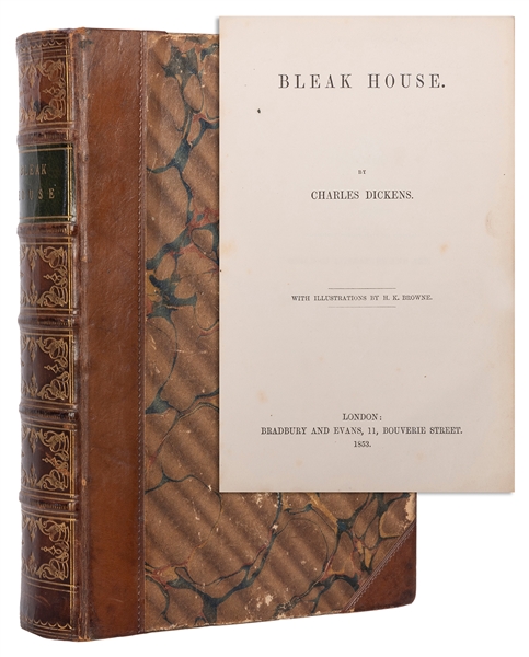  DICKENS, Charles (1812-1870). Bleak House. London: Bradbury...