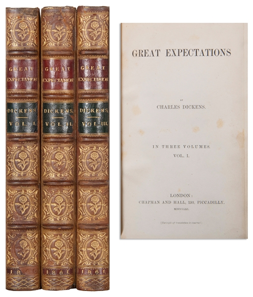  DICKENS, Charles (1812-1870). Great Expectations. London: [...