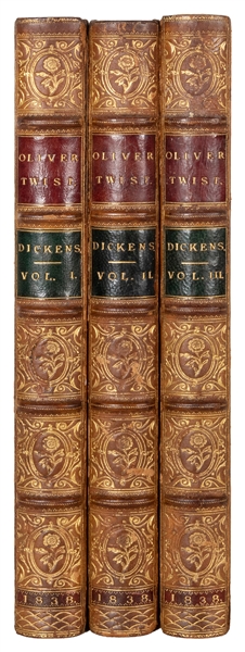  DICKENS, Charles (1812-1870). Oliver Twist; or, The Parish ...