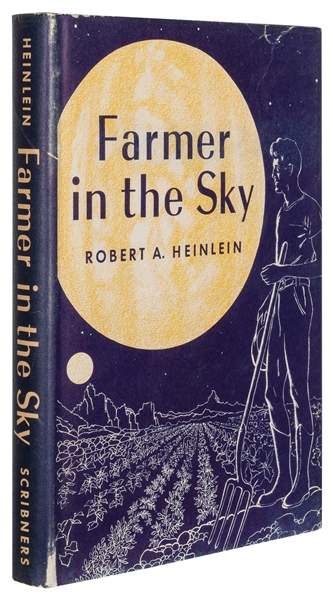  HEINLEIN, Robert A. (1907-1988). Farmer in the Sky. New Yor...