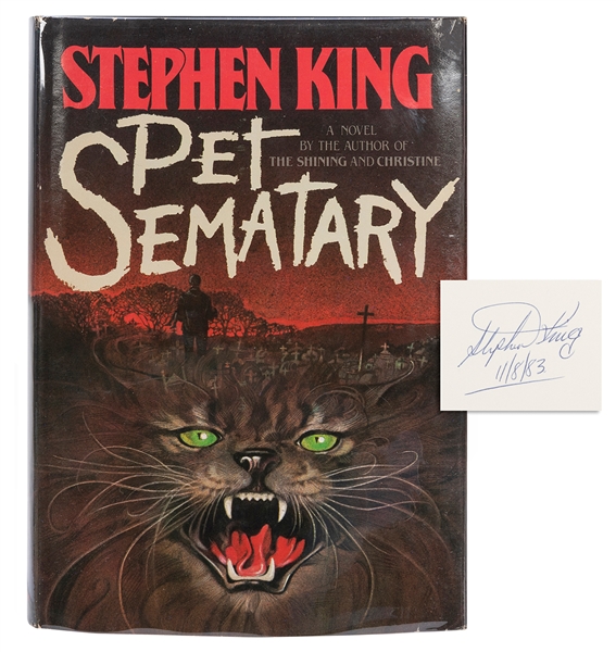  KING, Stephen. Pet Sematary. Garden City, NY: Doubleday & C...