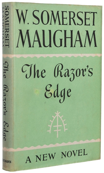  MAUGHAM, William Somerset (1874-1965). The Razor’s Edge. Lo...