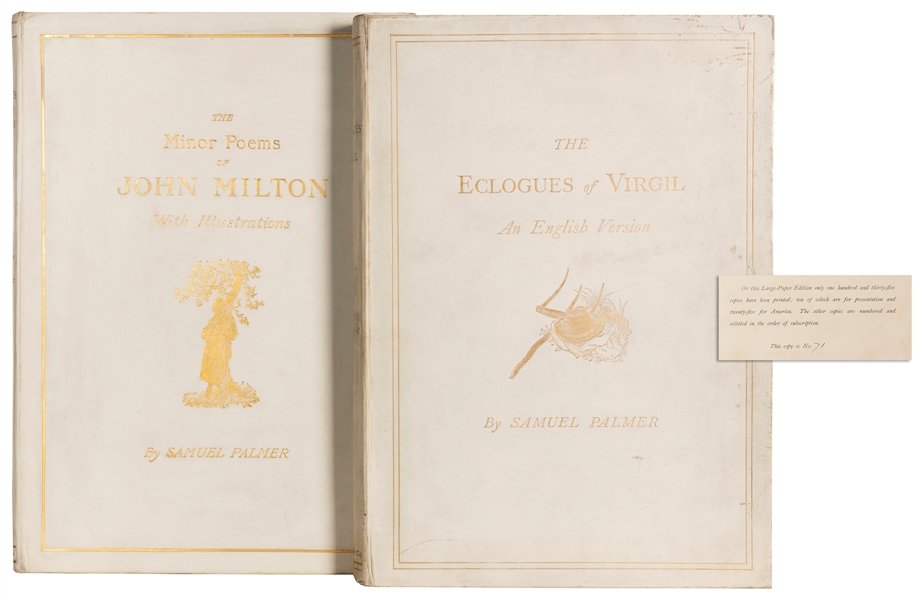  PALMER, Samuel (1805-1881). An English Version of the Eclog...