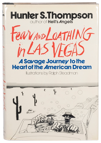  THOMPSON, Hunter S. (1937-2005). Fear and Loathing in Las V...