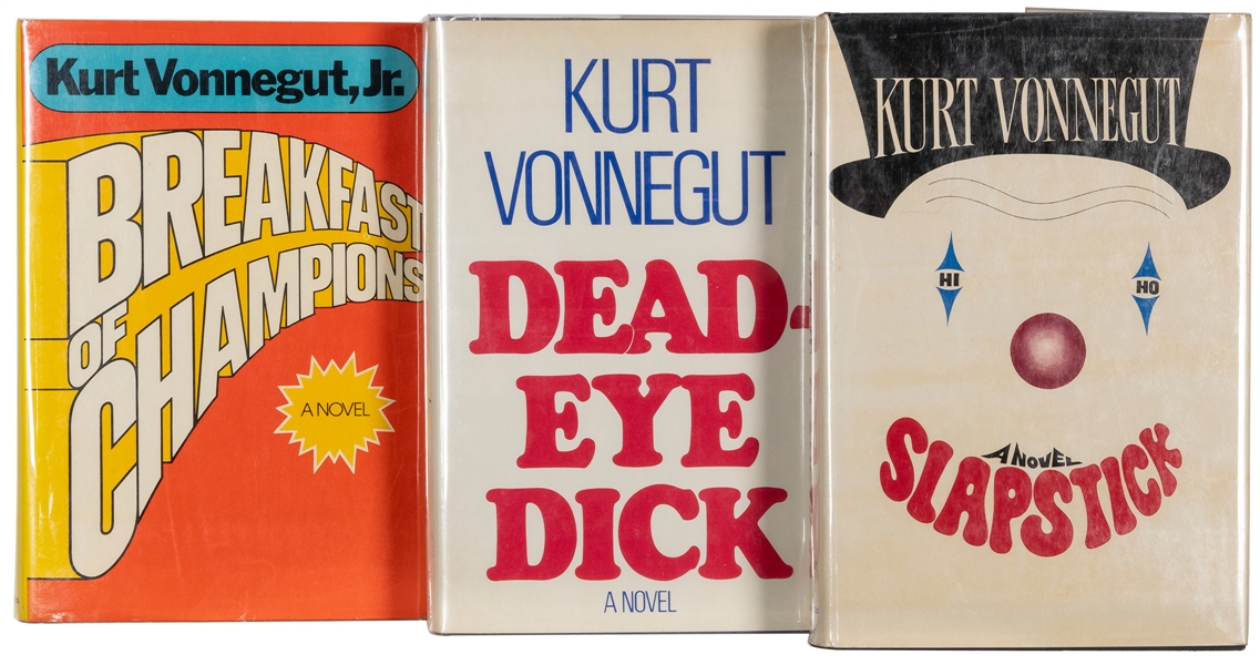  VONNEGUT, Kurt (1922-2007). A group of 3 titles, including:...