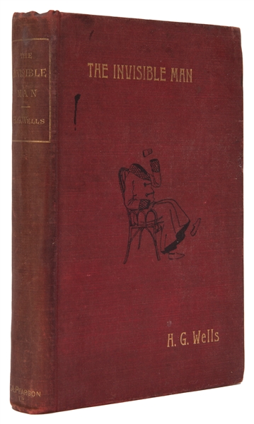  WELLS, H.G. (1866-1946). The Invisible Man: A Grotesque Rom...