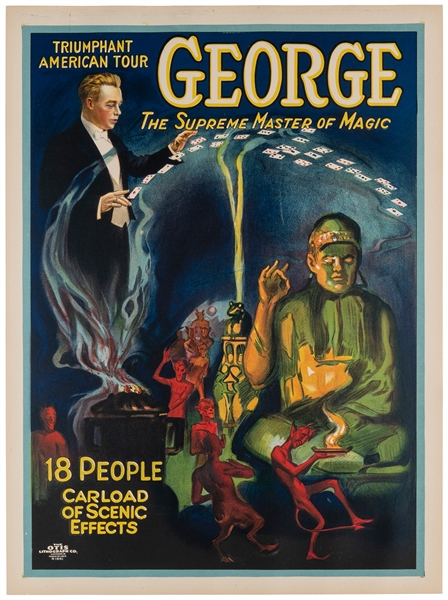 GEORGE, Grover (1887-1958). George The Supreme Master of Ma...