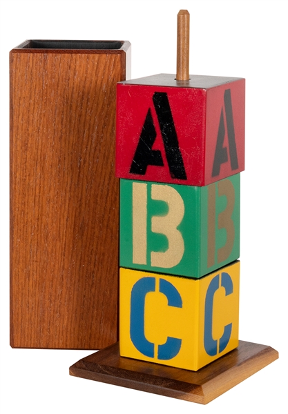  ABC Blocks. Cashmere: House of Babcock, ca. 1990s. A decora...