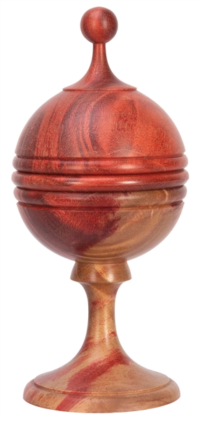  Ball Vase. Pennsylvania: Majic Brand Woodturning (Angelo Ia...