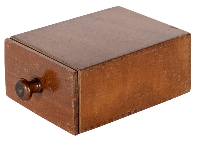  Drawer Box. Birmingham: Walter Wandman, ca. 1940. An oak bo...