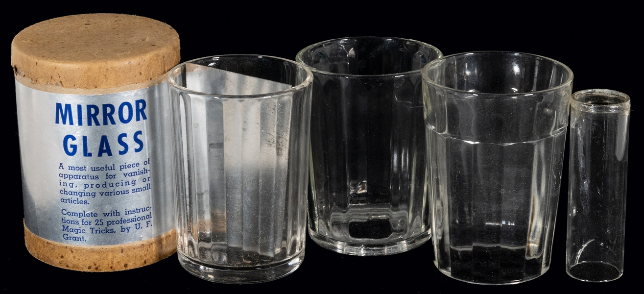  Gimmicked Glass Collection. ca. 1960s. A grouping of three ...