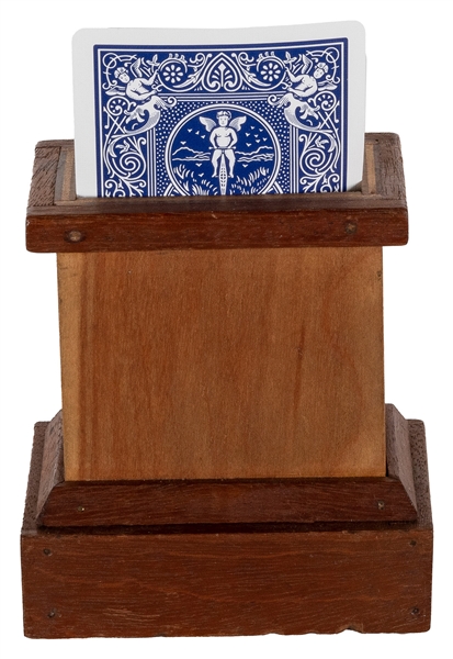  Jumping Card Box. European: ca. 1920s. A selected card flie...