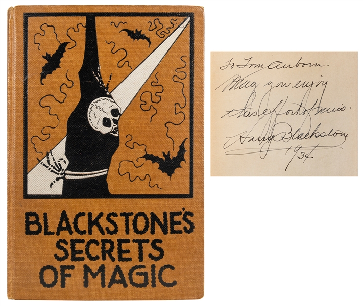  BLACKSTONE, Harry, Sr. (1885 – 1965). Blackstone’s Secrets ...