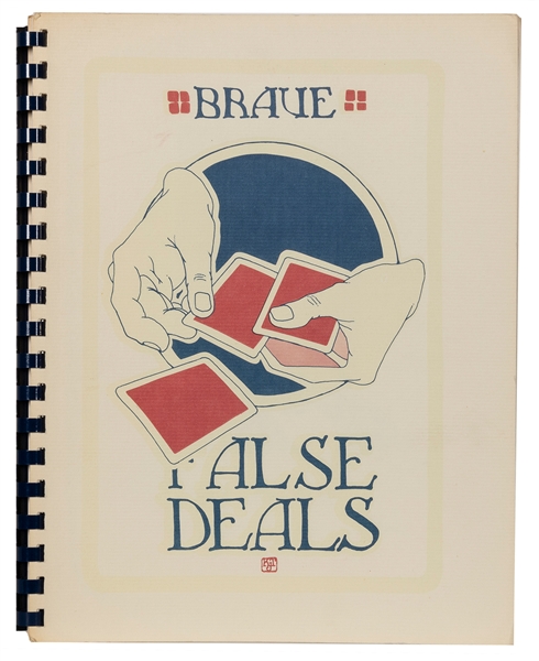  BRAUE, Frederick (1906-1962). Fred Braue on False Deals. Oa...