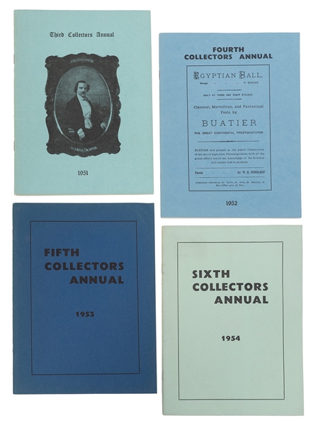  FINDLAY, James (1904-1973). Four Collectors Annuals. Shankl...