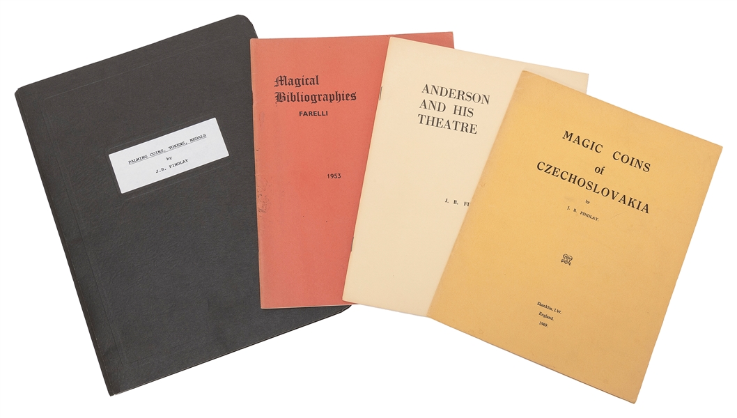  FINDLAY, James (1904-1973). Four Works Regarding Magic Coll...