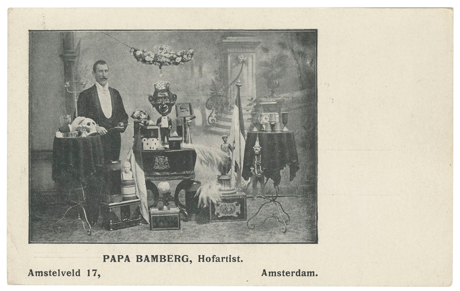  BAMBERG, Papa (David Tobias Bamberg, 1843 – 1914). Papa Bam...