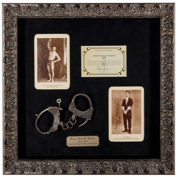  HOUDINI, Harry (Erich Weisz, 1874-1926). Houdini Key, and H...