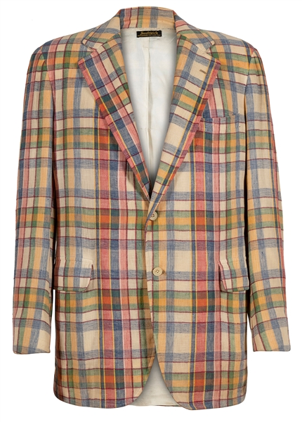  MARSHALL, Jay (1919-2005). Personally-Owned Plaid Jacket. S...