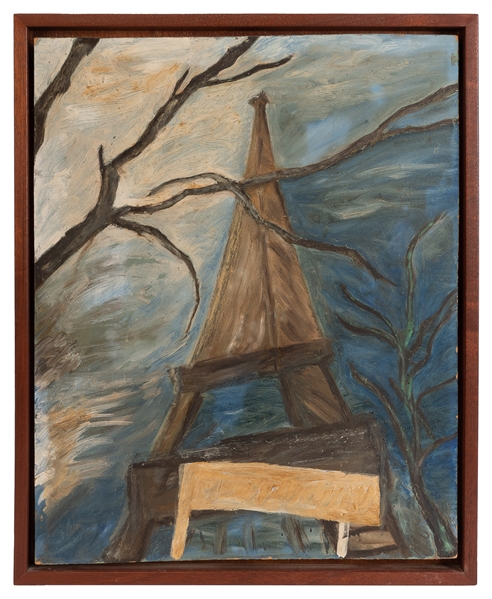  SERL, Jon (American, 1894-1993). Untitled (Eiffel Tower-Lik...