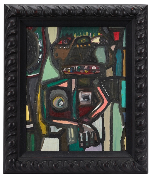  BROWN, Tom (American, 20th Century). AFAR. 1996. Oil on can...