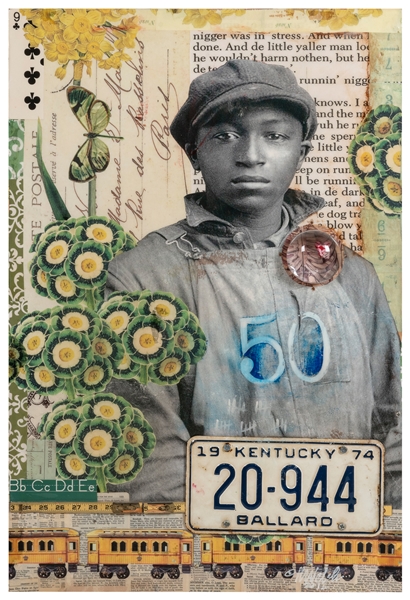  WELCH, Raub (American, 20th Century). Curtis. 2012. Mixed m...