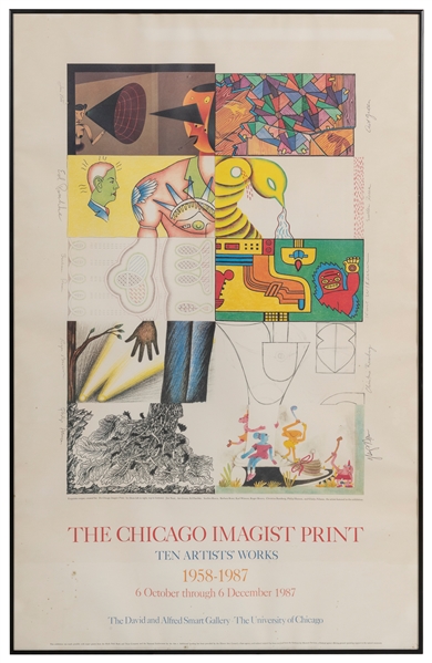  [CHICAGO IMAGISTS]. The Chicago Imagist Print. Ten Artist’s...