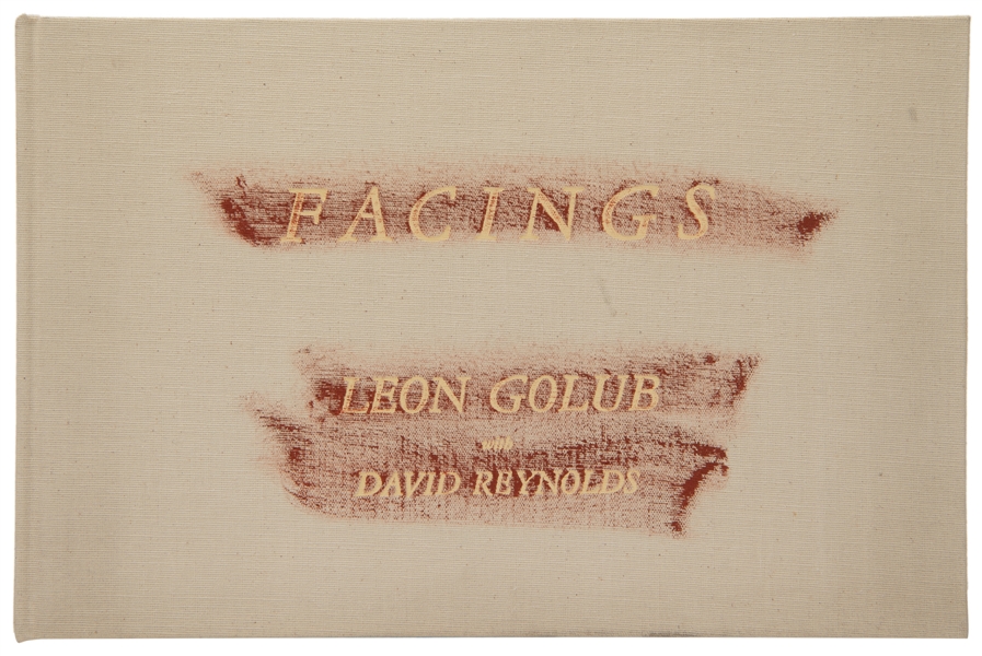  GOLUB, Leon (American, 1922-2004). Facings. In collaboratio...