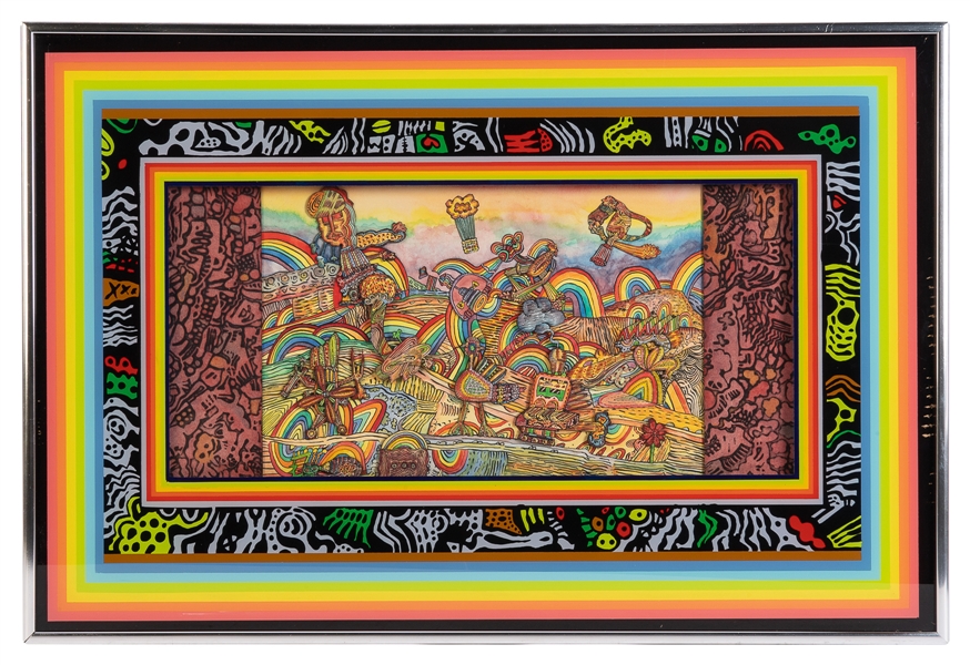  ROZMAN JR., Joseph (American, 20th century) Rainbow Run. ca...