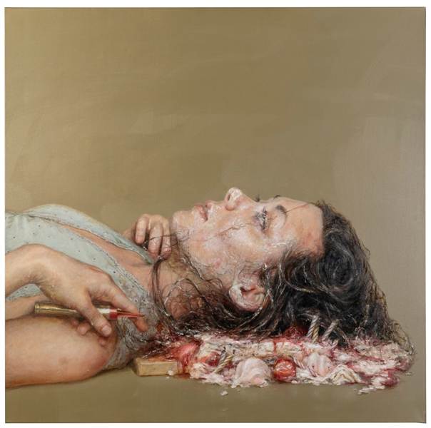  COOK, Monica (American,b. 1974). 33 Summers. 2007. Oil on c...