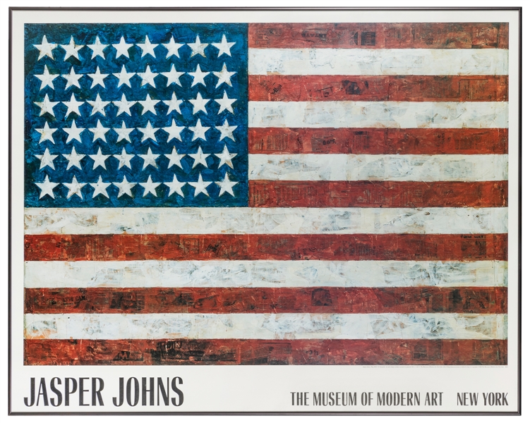  JOHNS, Jasper (American, b. 1930). American Flag Exhibition...