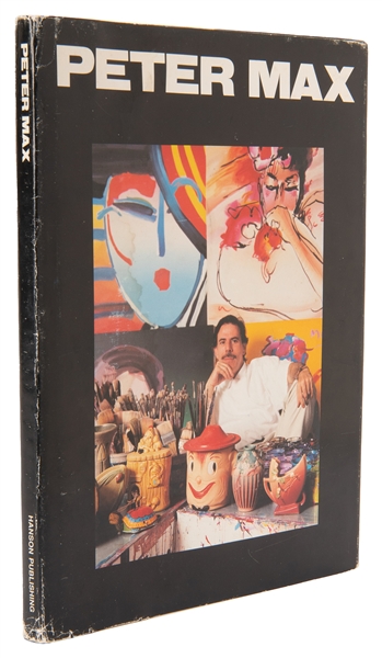  MAX, Peter (American, b. 1937) Peter Max monograph with mar...