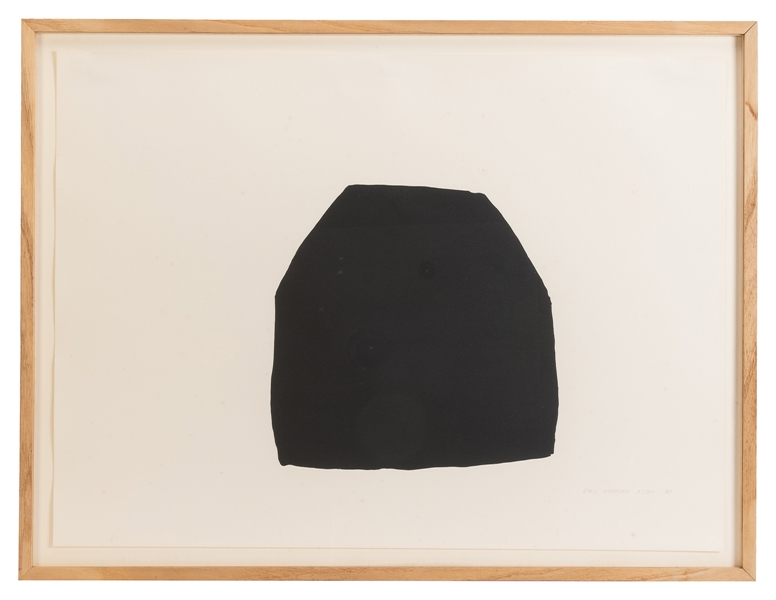  SHAPIRO, Joel (American, b. 1941) Untitled, (Black). 1980. ...