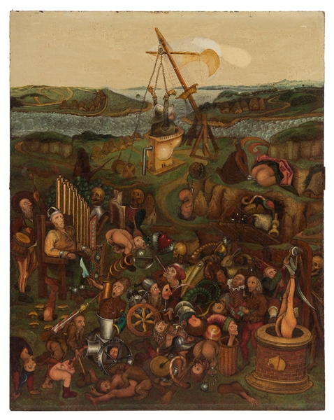  PERENYI, Ken (American, b. 1949) Hieronymous Bosch – Modern...