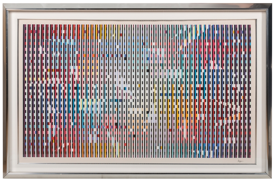  AGAM, Yaacov (Israeli, B. 1928) Imagic. 1981. Color screenp...