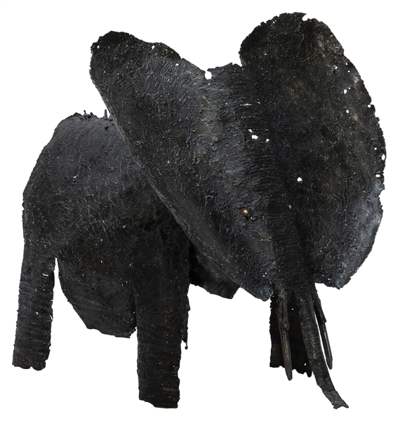  BEARDEN, James (American, b. 1964) Elephant. 2022. Steel wi...