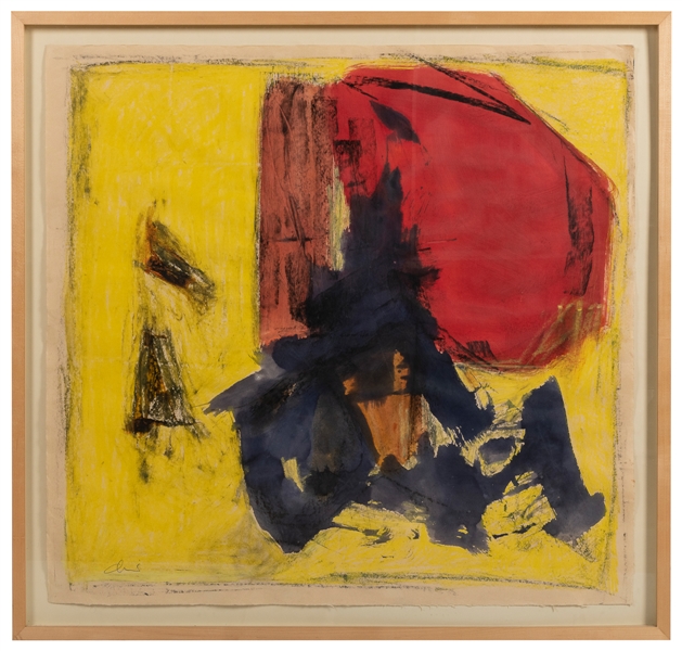  ARTIST UNKNOWN (American, 2oth century) Untitled Abstractio...